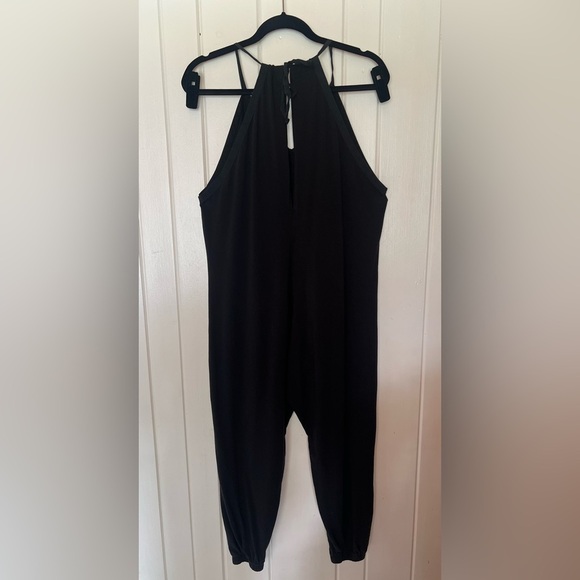 Johnny Was Calme Cotton Jumpsuit, V-Neck, Black, Size XS - Picture 6 of 8